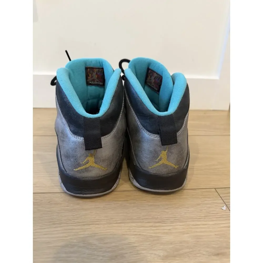 Jordan Air Jordan 10 Retro Lady Liberty Dust Gold Black 705178-045 Size 13